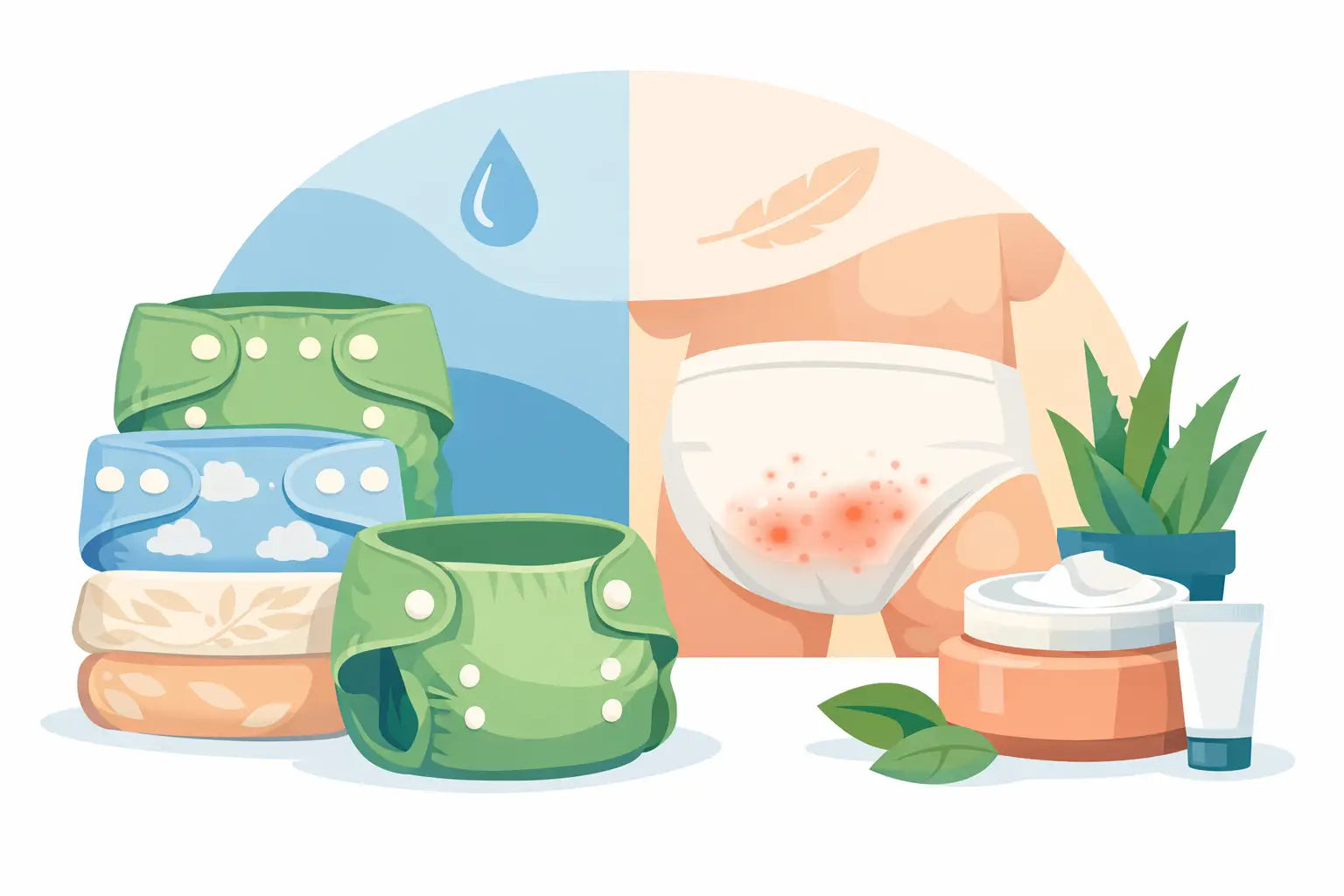 Reusable nappies for nappy rash: do they help?